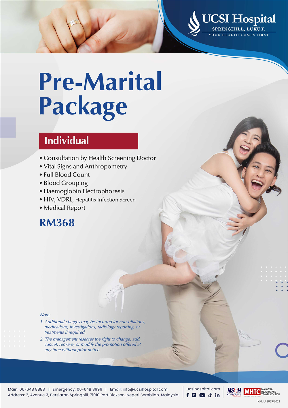 Pre-Marital Package