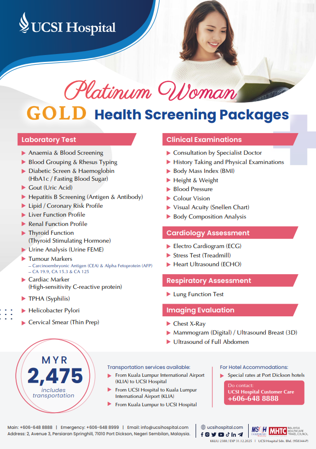 Gold HS Packages Platinum (Woman)