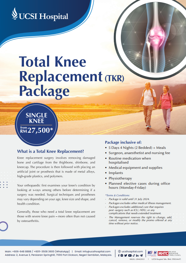 Total Knee Replacement Package